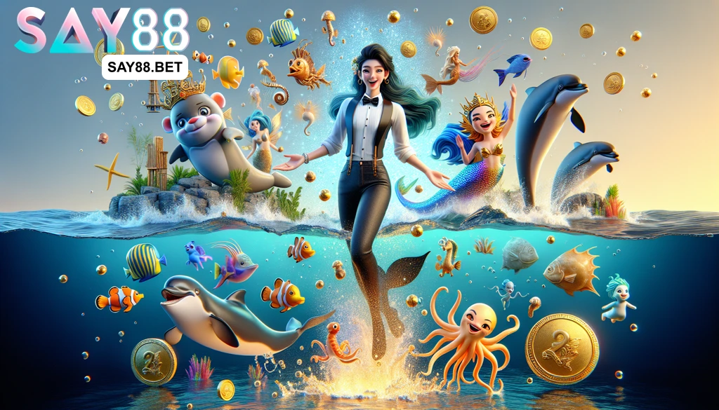 Hướng dẫn tân thủ các bước chơi bắn cá xu vàng 777 tại nhà cái SAY88